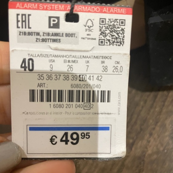 Zara booties - Picture 4 of 4